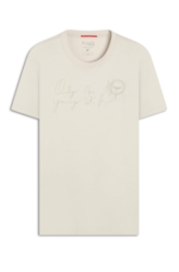 T-Shirt Pima Young Heart Prata