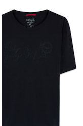 T-Shirt Pima Young Heart Preto