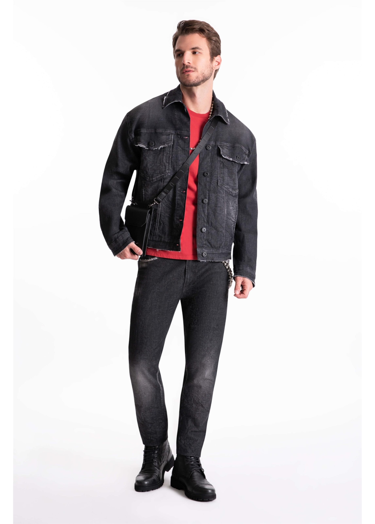 T-Shirt Pin Rock In Rio Classic Cereja