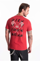 T-Shirt Pin Rock In Rio Classic Cereja