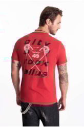 T-Shirt Pin Rock In Rio Classic Cereja