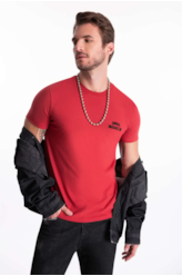 T-Shirt Pin Rock In Rio Classic Cereja