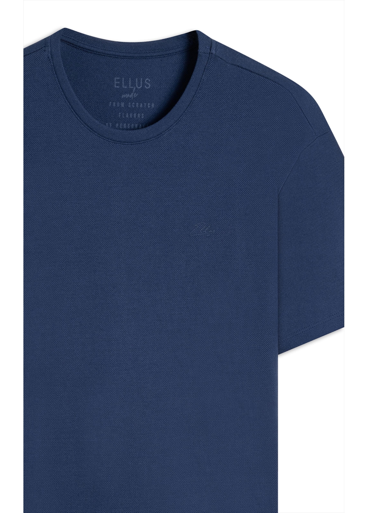 T-Shirt Piquet Ellus Clasisc Dark Navy