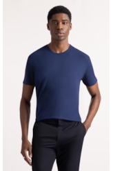T-Shirt Piquet Ellus Clasisc Dark Navy