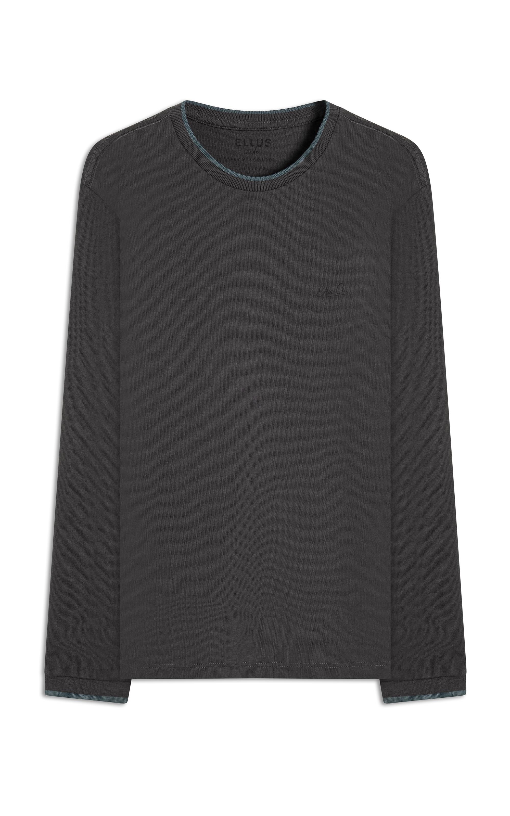 T-Shirt Piquet Fine Ellus Plumbo