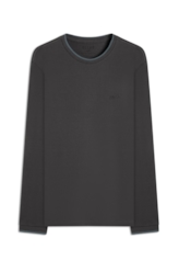 T-Shirt Piquet Fine Ellus Plumbo