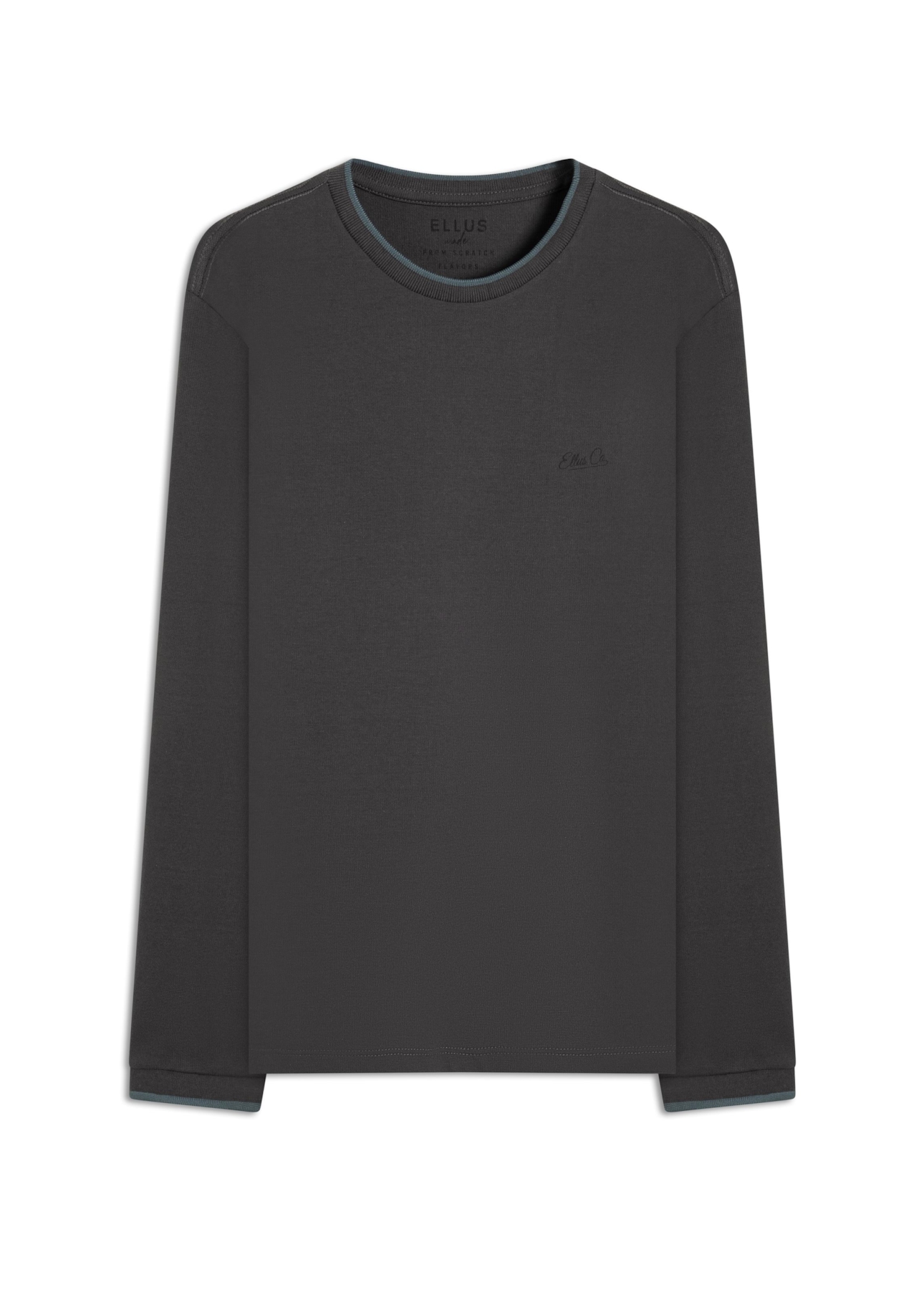 T-Shirt Piquet Fine Ellus Plumbo