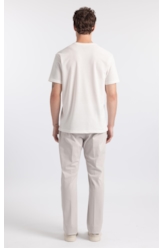 T-Shirt Piquet Polilinho Easa Classic Off White
