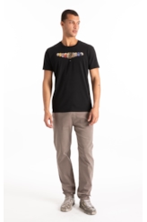 T-Shirt Planets Classic Preto