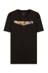 T-Shirt Planets Classic Preto
