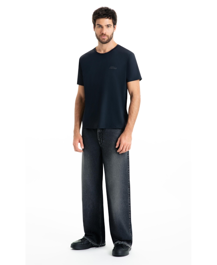 T-Shirt Politech  e Asa Sport Preto
