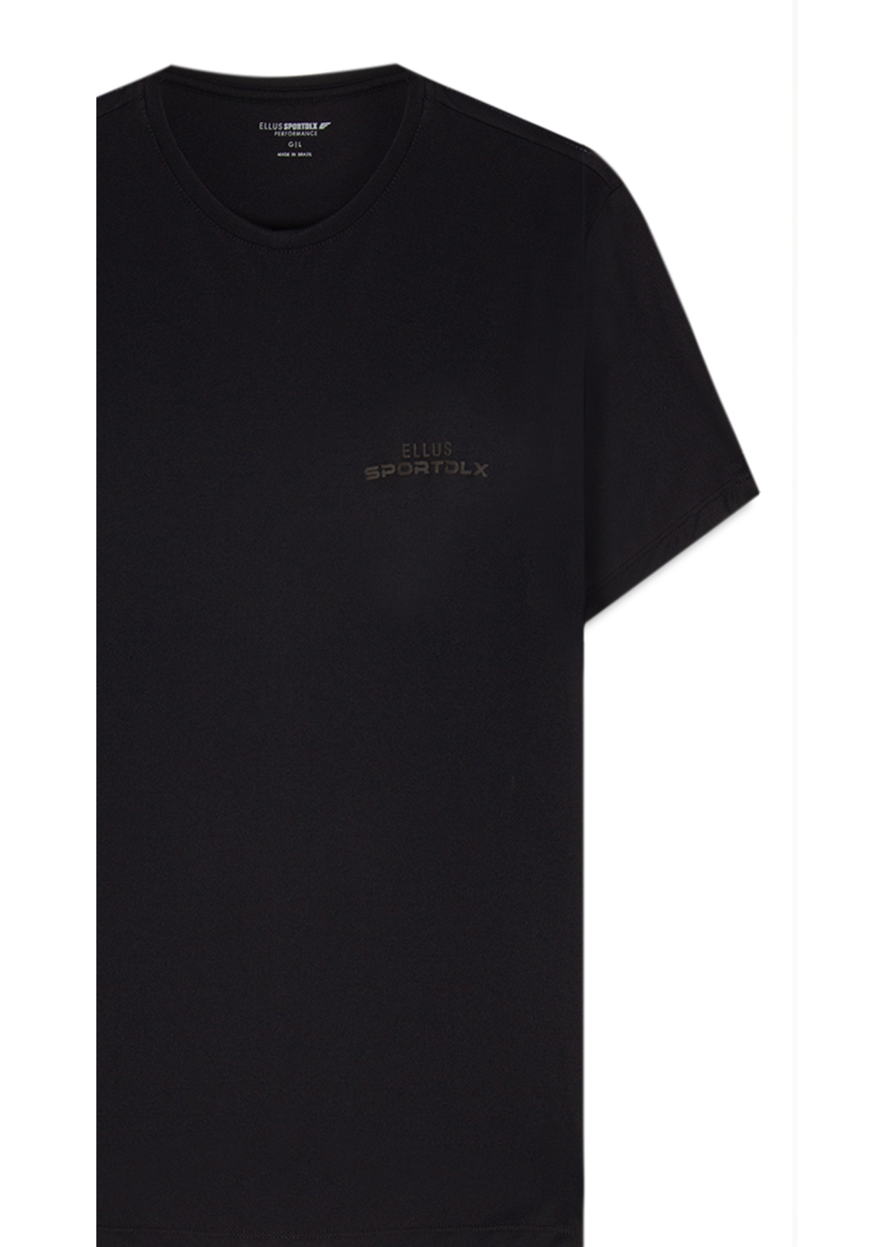 T-Shirt Politech Ellus Sportdlx Preto