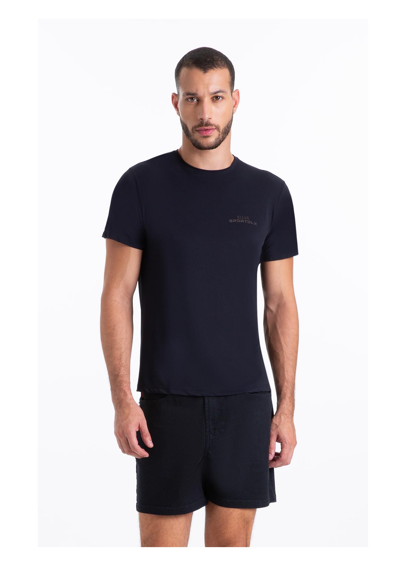 T-Shirt Politech Ellus Sportdlx Preto