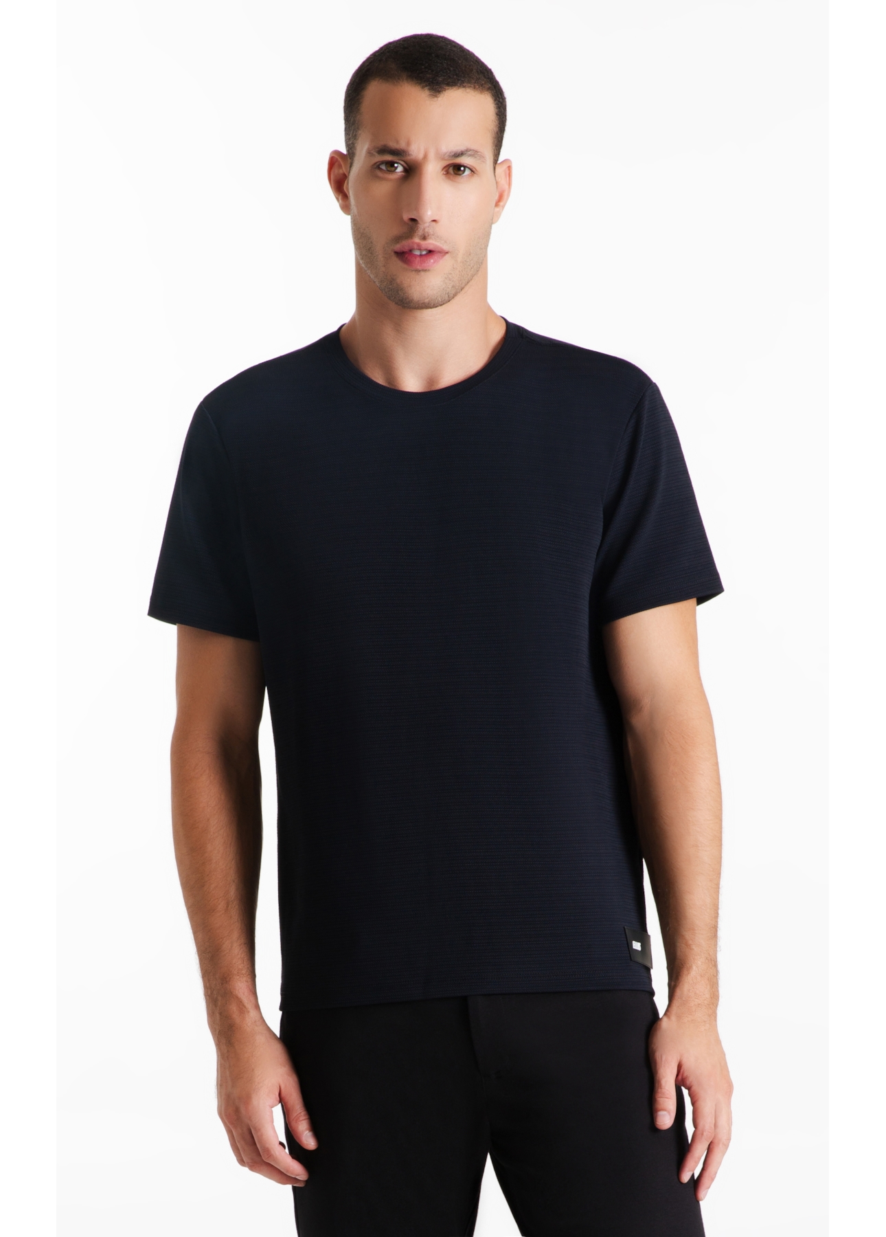 T-Shirt Politech Fine Ellus Sport Preto