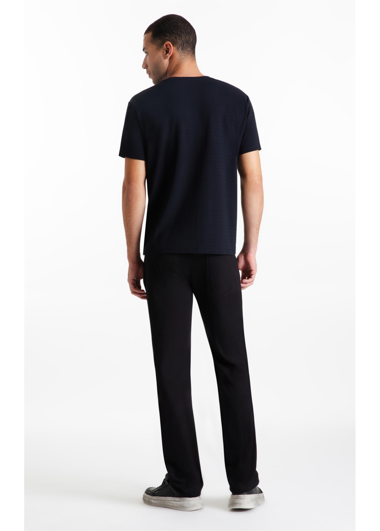 T-Shirt Politech Fine Ellus Sport Preto