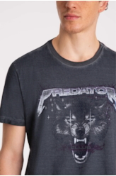 T-Shirt Predator Classic Petroleo