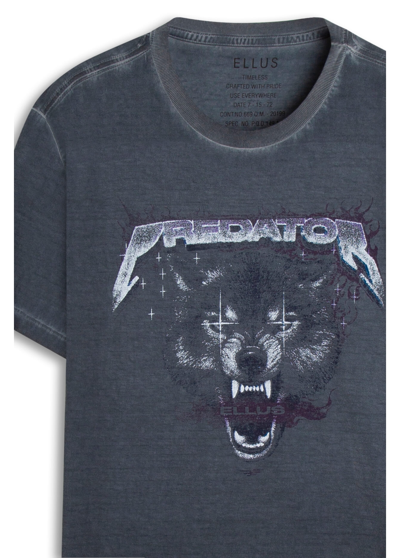T-Shirt Predator Classic Petroleo