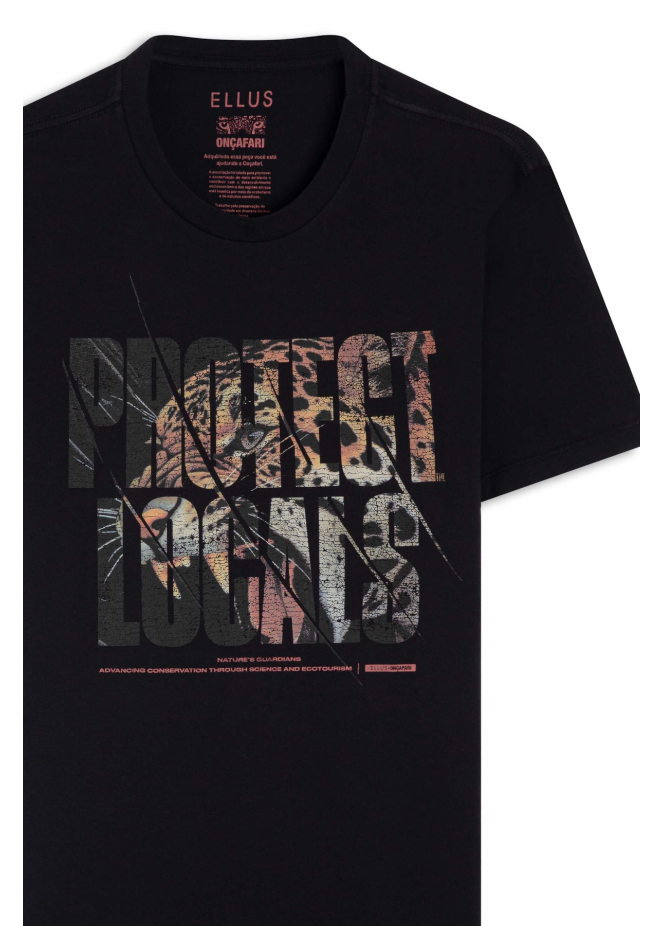 T-Shirt Protect Locals Classic Preto