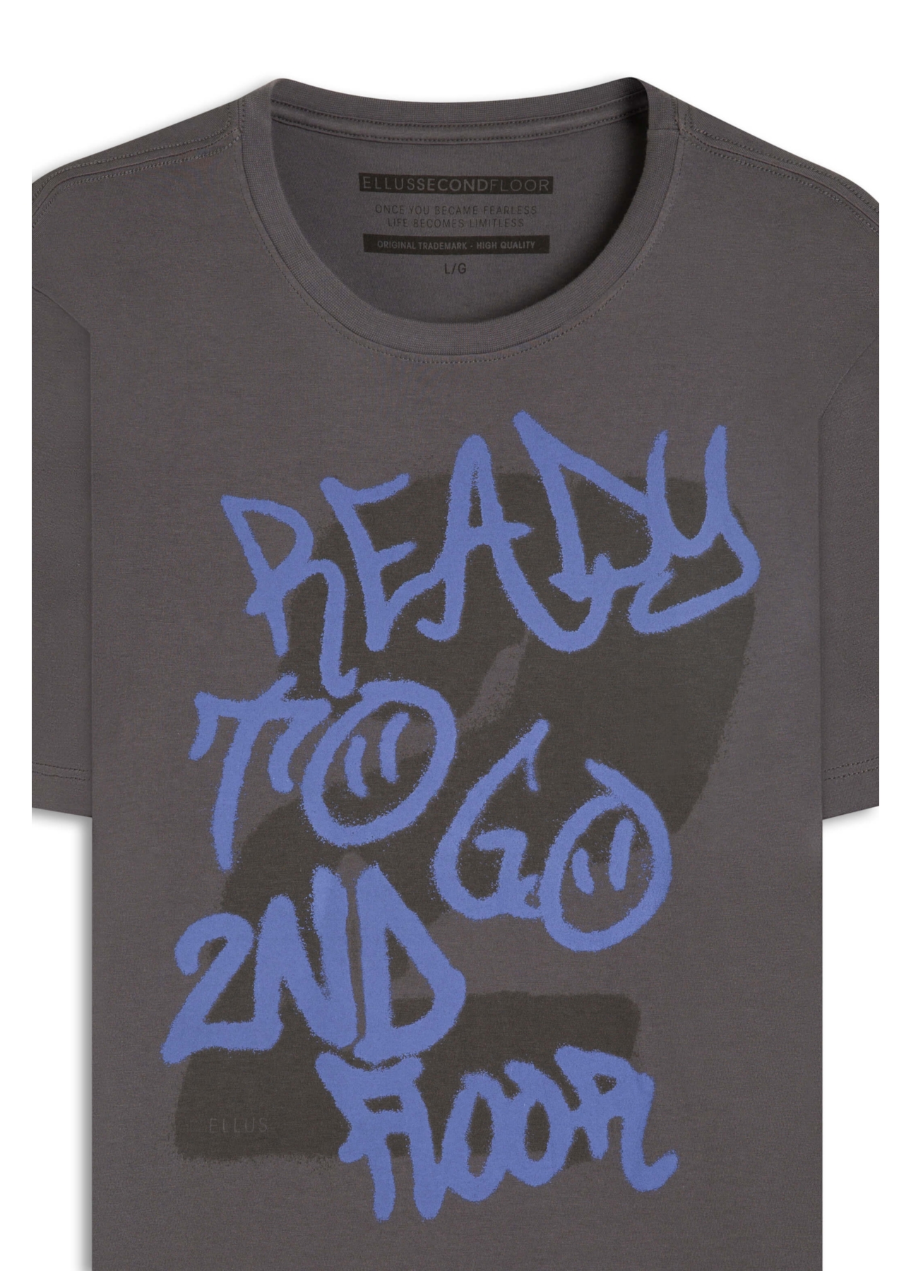 T-Shirt Ready To Go 2nd Floor Grafite