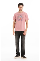 T-Shirt Rebel Sirens Rosa Dusty