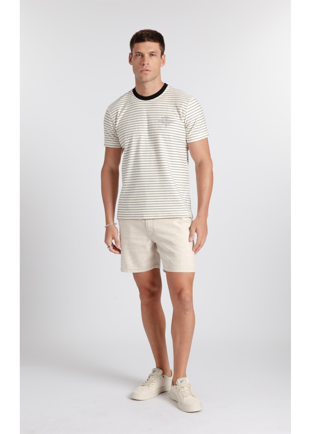 T-Shirt Reg Chest Off White