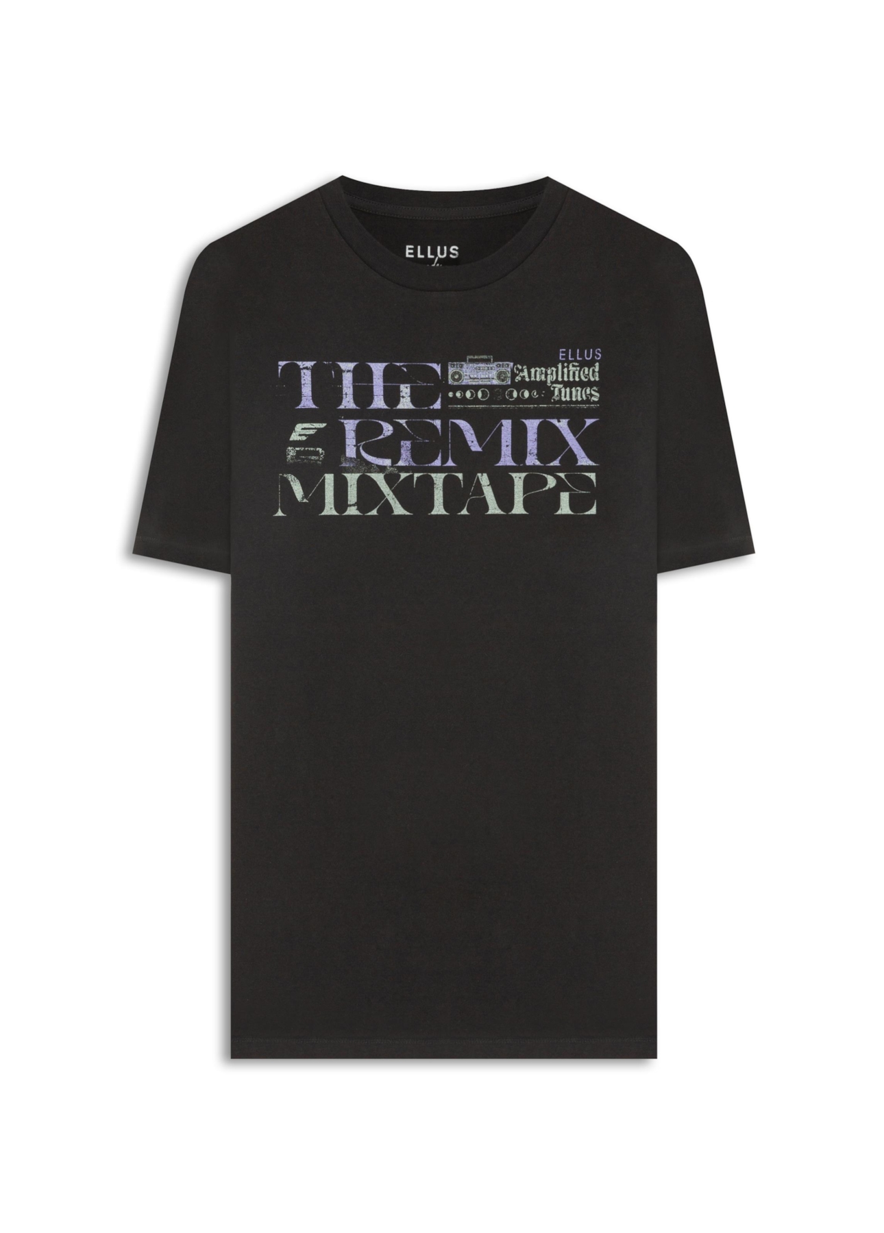 T-Shirt Remix Mixtape Preto