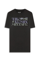 T-Shirt Remix Mixtape Preto