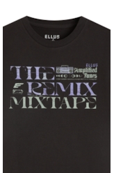 T-Shirt Remix Mixtape Preto