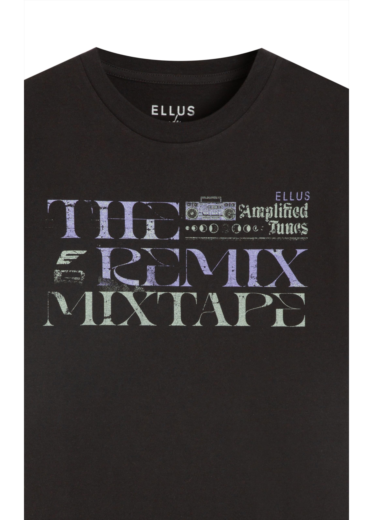 T-Shirt Remix Mixtape Preto