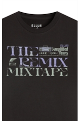 T-Shirt Remix Mixtape Preto