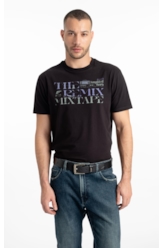 T-Shirt Remix Mixtape Preto