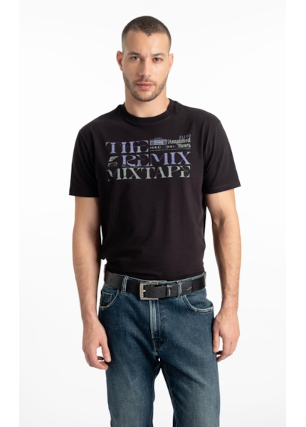 T-Shirt Remix Mixtape Preto