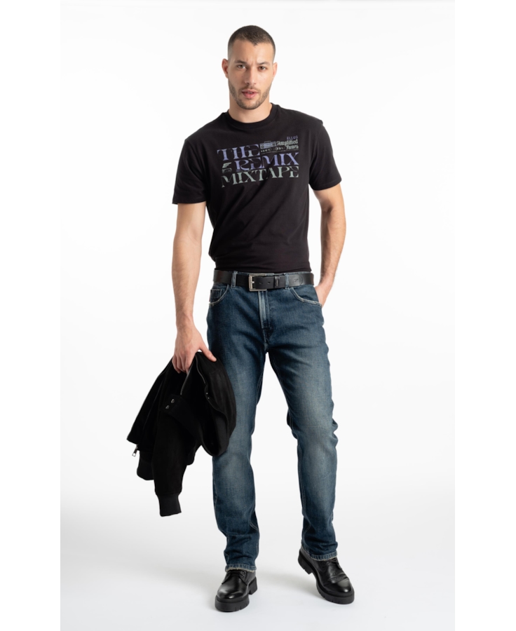 T-Shirt Remix Mixtape Preto