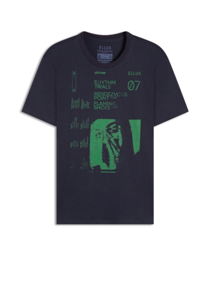 T-Shirt Rhythm Trials Midnight Blue