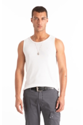 T-Shirt Rib Easa Off White
