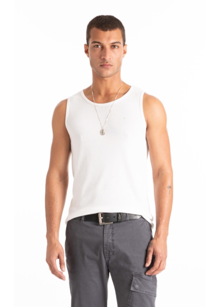 T-Shirt Rib Easa Off White