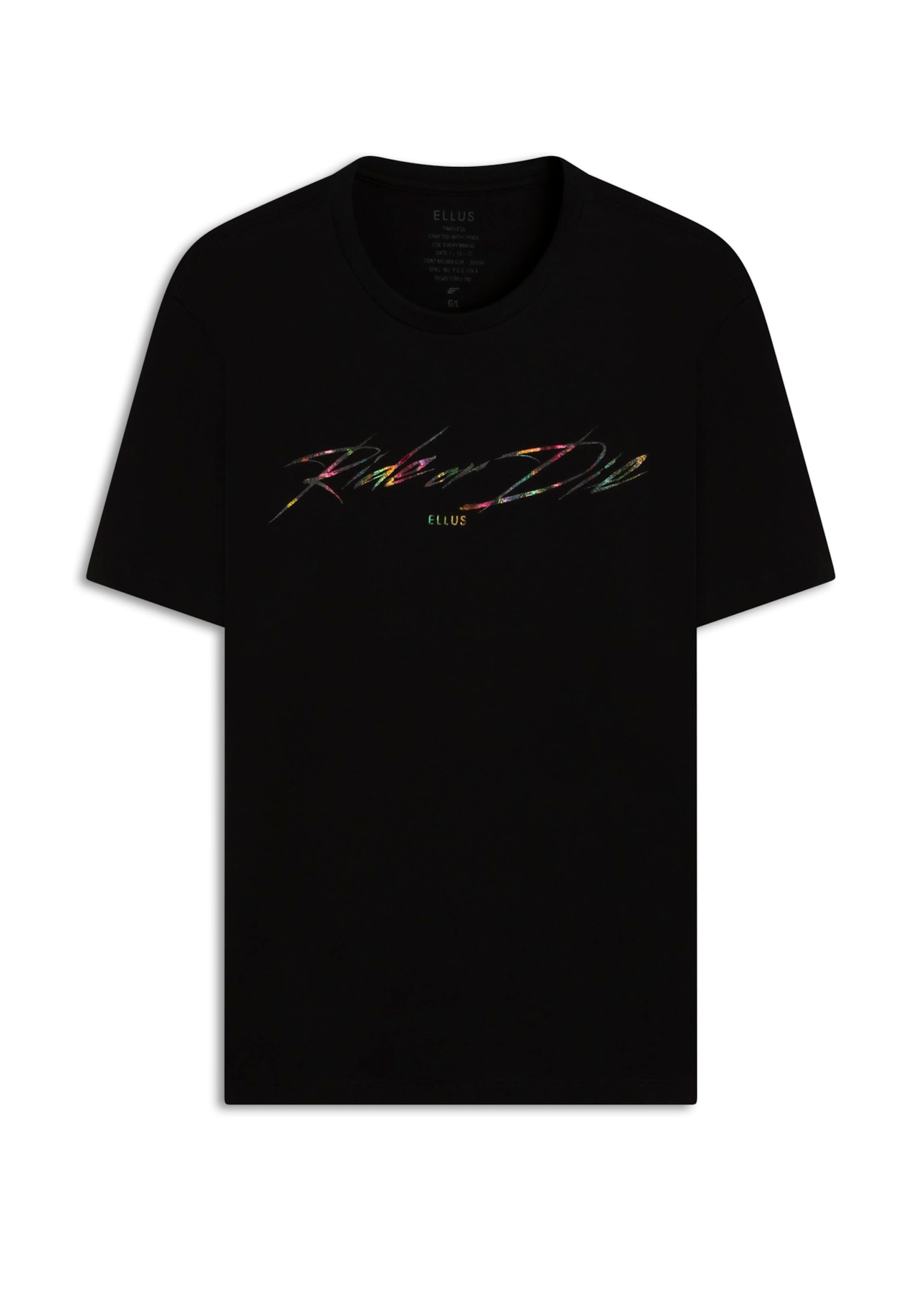 T-Shirt Ride Die Classic Preto