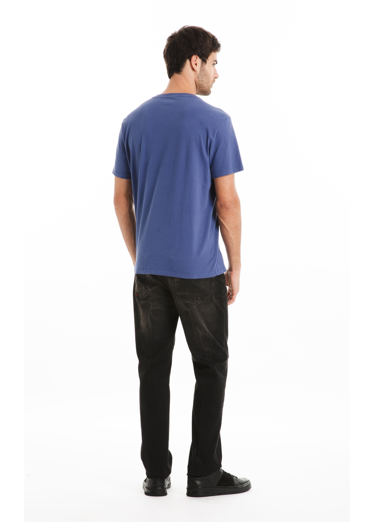 T-Shirt Ride Off Azul Jeans