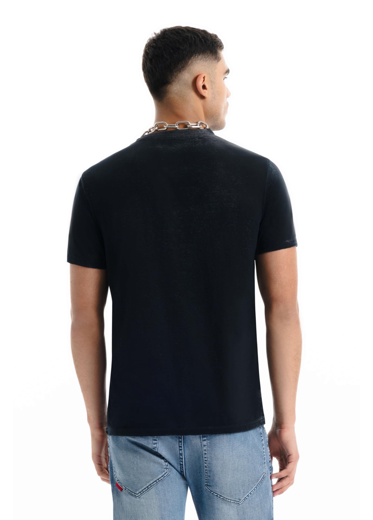 T-Shirt Rock Devore Preto