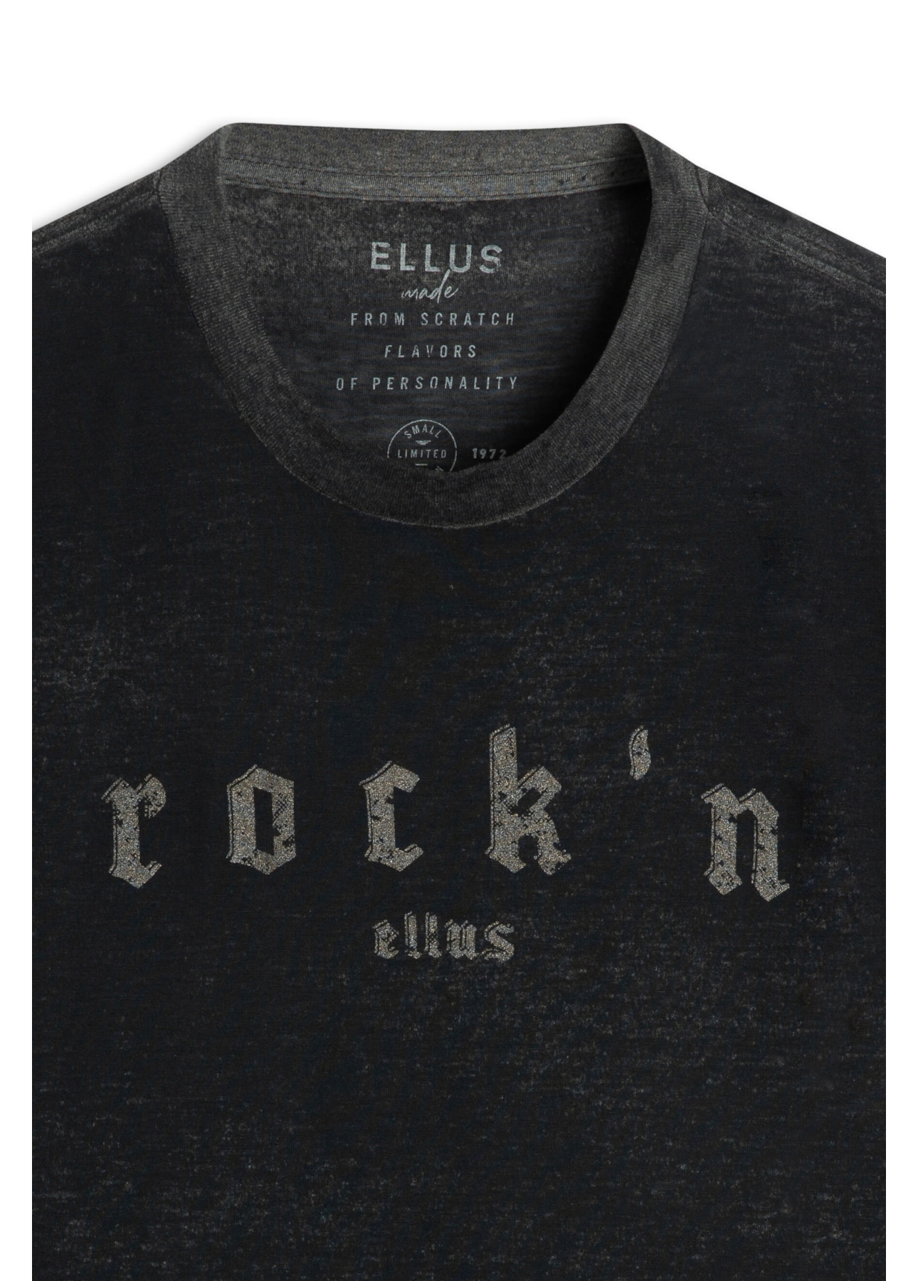 T-Shirt Rock Devore Preto