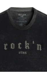 T-Shirt Rock Devore Preto