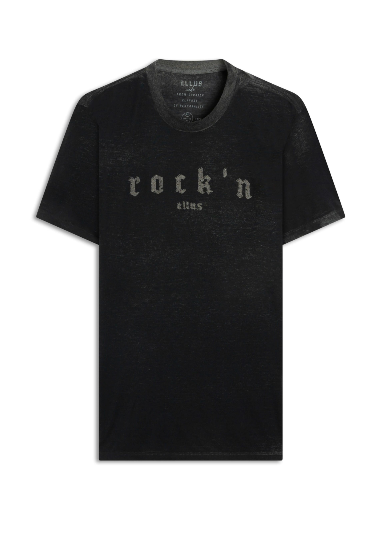 T-Shirt Rock Devore Preto