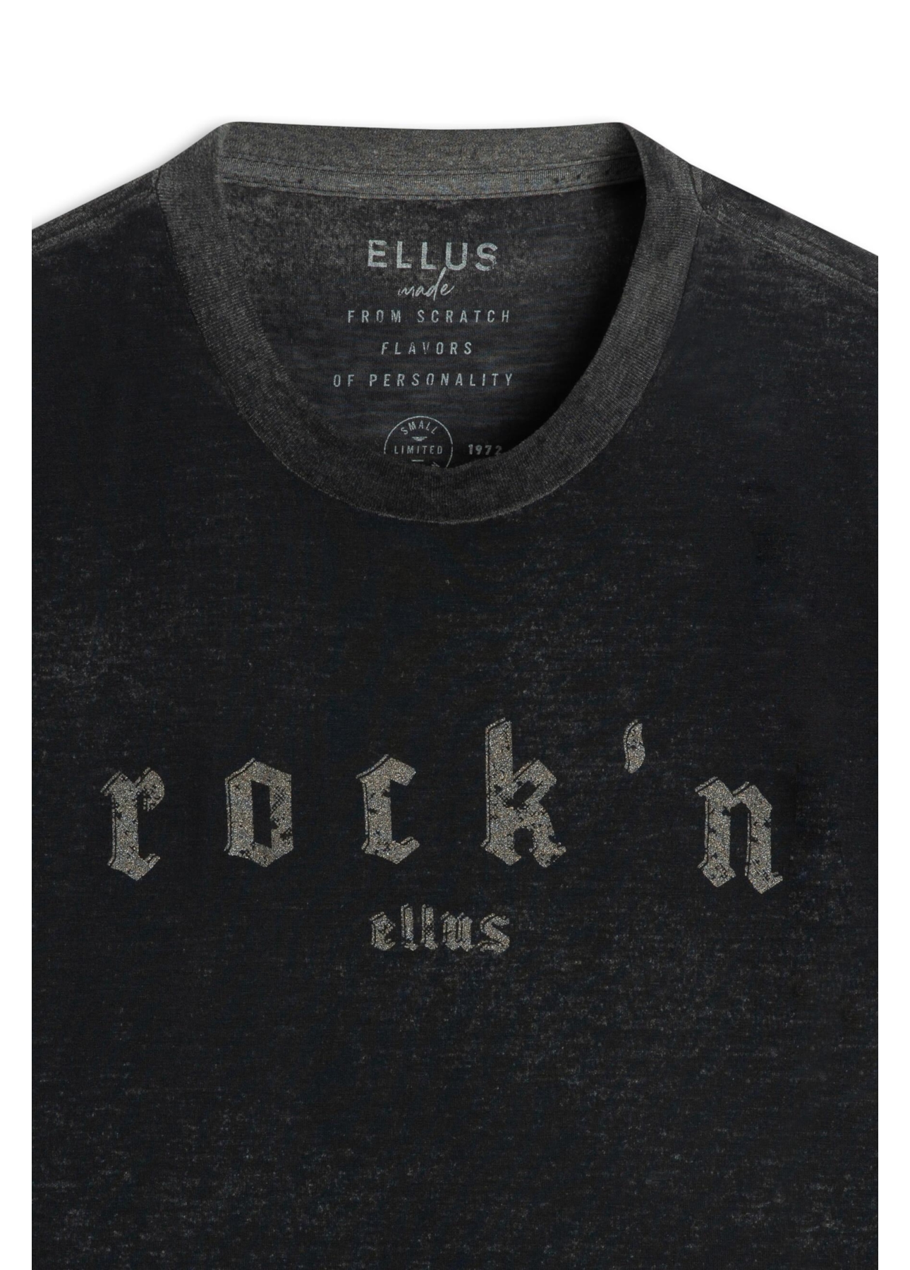 T-Shirt Rock Devore Preto