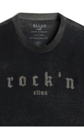 T-Shirt Rock Devore Preto