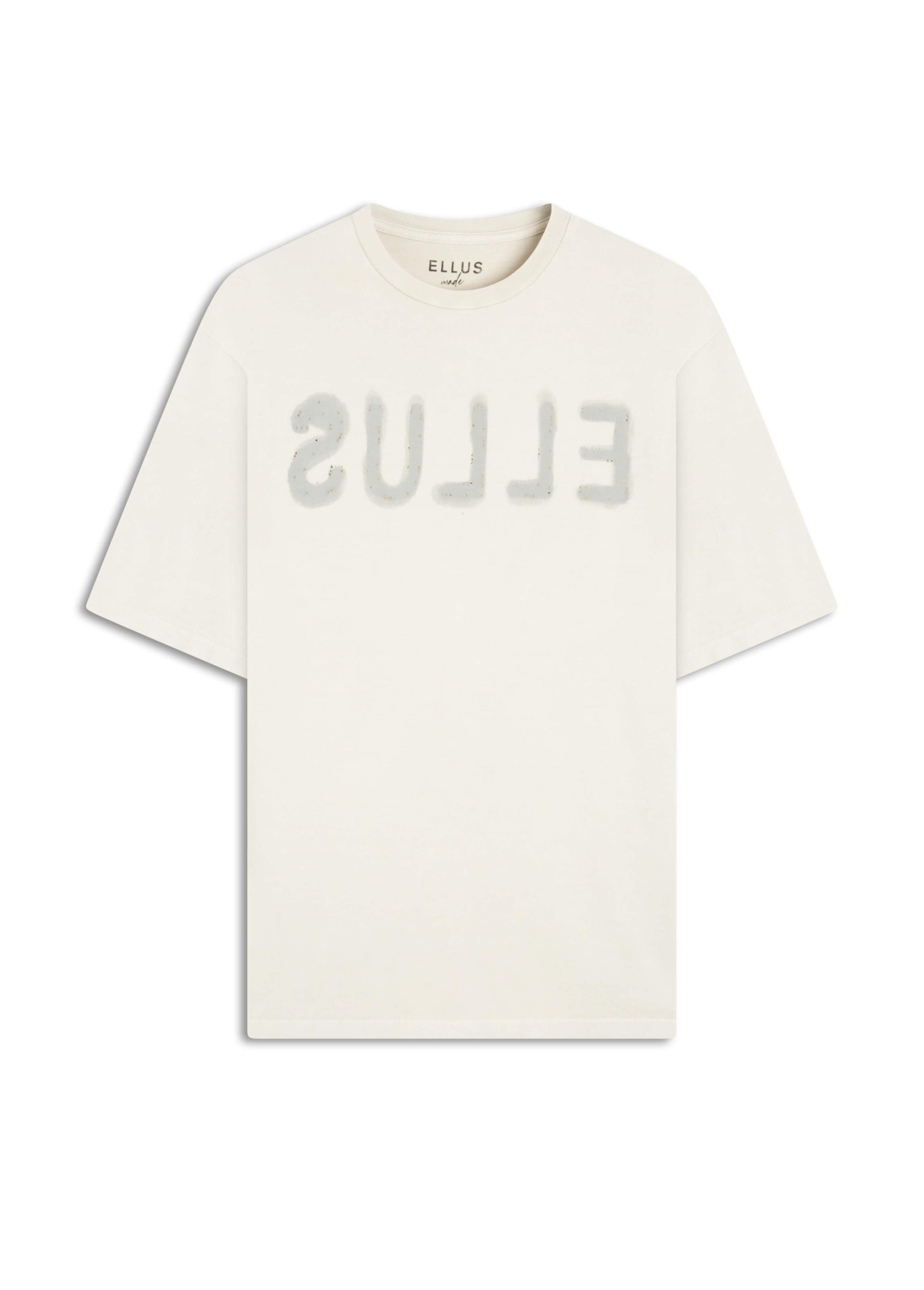 T-Shirt Rugby Marble Over Prata