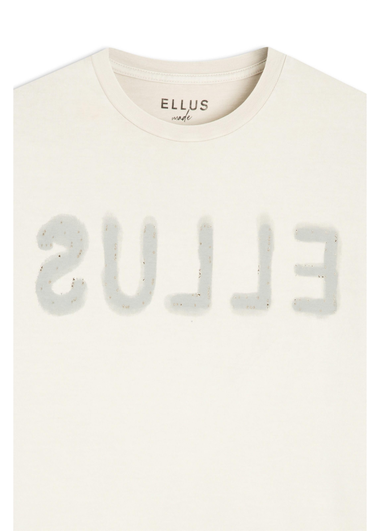 T-Shirt Rugby Marble Over Prata