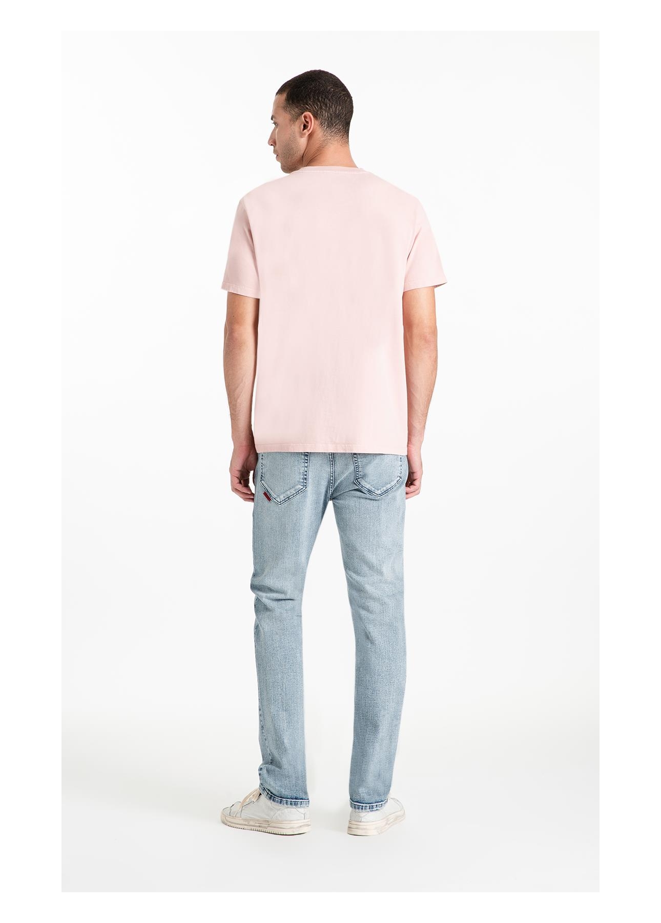 T-Shirt Rugby Washed Ellus Blush