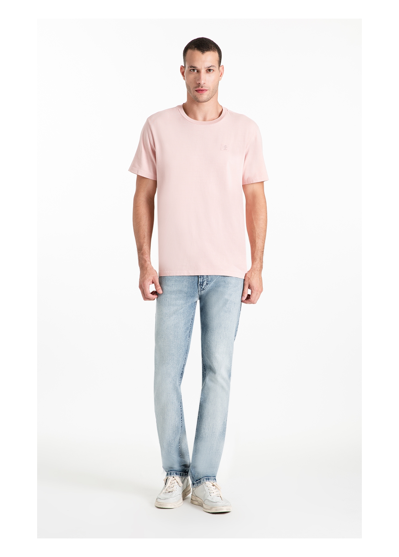 T-Shirt Rugby Washed Ellus Blush
