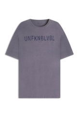 T-Shirt Rugby Washed Mirror Over Old Purple