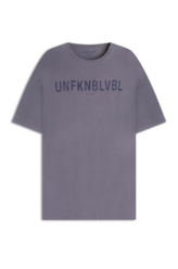 T-Shirt Rugby Washed Mirror Over Old Purple